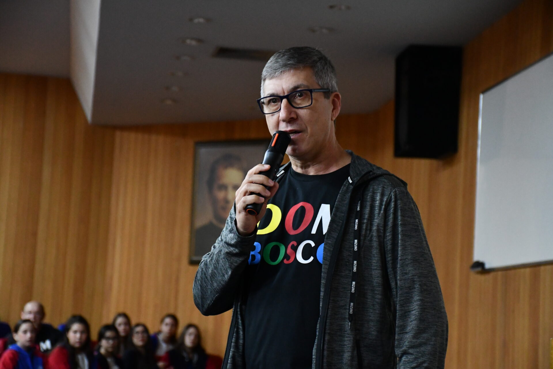 Pe. Roque, Diretor Geral do Colégio Dom Bosco