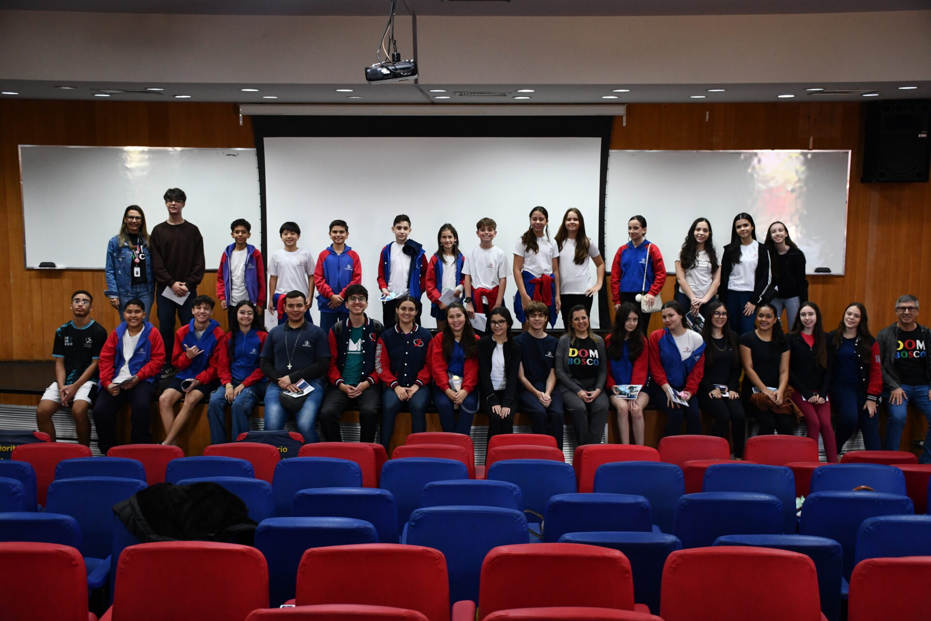 Os representantes de classe também participaram do treinamento sobre Segurança.